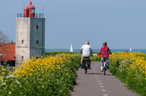 Fietsen Enkhuizen vuurtoren De Ven - Henk Visser Fotografie