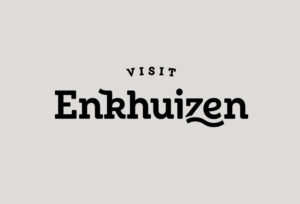 Logo zwart Enkhuizen voor lichte achtergrond